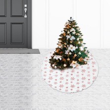 Ashley Noel Ağacı Etek 35.43 Inç Süsleme Yumuşak Kalın Taban Kapak Xmas Ağacı Için 122 cm Kırmızı (Yurt Dışından)