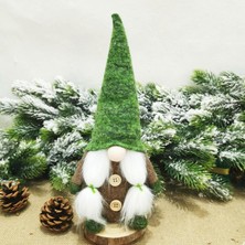 Ashley Paskalya Yeşil Şapka Gnome Bahar Gnomes Paskalya Tatil Ev Dekorasyon Gnome Peluş El Yapımı Isveç Tomte Elf - Kadın (Yurt Dışından)