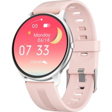 Chronus Fitness Akıllı Saat Saat Aktivite Uyku Fitness Takipçileri Kan Basıncı Sağlık Monitörü Bluetooth Su Geçirmez Spor Akıllı Saat (Beyaz) (Yurt Dışından)