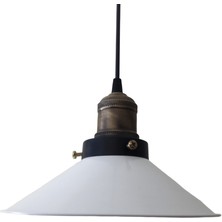 Riolight Rıolıght Beyaz Içi Beyaz Metal Sarkıt avize Çap: 23CM