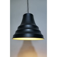 RİOLİGHT RETRO,VİNTAGE 1XE27 DUYLU SİYAH MUTFAK,ODA,CAFELER İÇİN TEKLİ METAL SARKIT AVİZE ÇAP:23CM