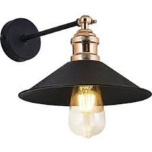 Riolight  Retro  Bakır Mafsallı Hareketli Başlık Metal Aplik