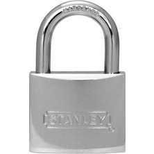 Stanley S742-013 Asma Kilit Katı Pirinç Krom KAP.50MM