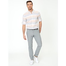 Cacharel Erkek Siyah Slim Fit Kanvas Pantolon 50248788-VR046
