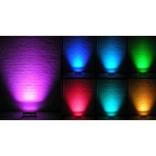 Wallwasher Duvar Boyama LED Aydınlatma 50 cm 18 Watt Yeşil