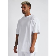 Amor Man Bisiklet Yaka %100 Pamuk Ultra Hafif Ter Tutmayan Oversize Erkek T-Shirt