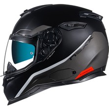 Nexx SX.100 Skyway Mat Siyah-Gri Kask