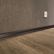 Agk Verissimo Columba Siyah Mdf Süpürgelik 6 cm
