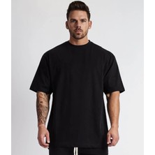 Amor Man Bisiklet Yaka %100 Pamuk Ultra Hafif Ter Tutmayan Oversize Erkek T-Shirt