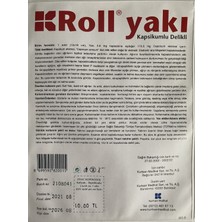 Roll Yakı Kapsikumlu Delikli Yakı