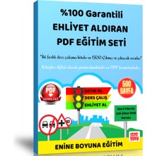 Enine Boyuna Eğitim %100 Garantili Ehliyet Aldıran PDF Eğitim Seti