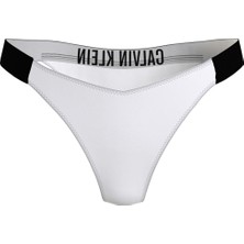Calvin Klein KW0KW01726YCD003 Beyaz Kadın Bikini Alt
