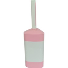 Zambak Plastik Elegant Muhafazalı Tuvalet Klozet Fırça Takımı Karışık Renk ZP-150