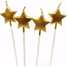 Vipfoni Doğum Günü Pasta Mumu - Yıldız