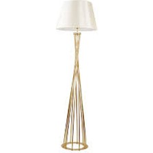 Riolight  Retro Mat Gold Lambader YÜKSEKLİK:160CM Şapka ÇAP:45CM