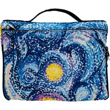 Differ Studio 10'' & 11'' Inç Van Gogh Desenli Su Geçirmez Unisex Ipad/tablet Çantası/kılıfı