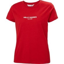 Helly Hansen W Hh W Rwb T-Shirt Kırmızı - Xs