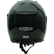 Zeus ZS-1800B Parlak Karbon Kapalı Kask