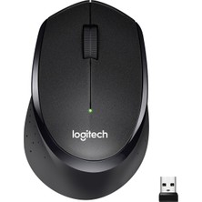 Bluetech Logitech M330 Sessiz Kablosuz Optik Mouse - Siyah