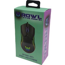 Rowl Mouse Oyuncu Rgb Ledli 6400 Dpi Rowl Rgm-01 Otus