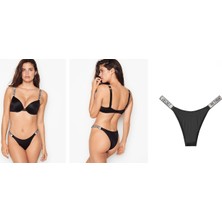 Victoria's Secret Taşlı Brazilian (Brezilya)  Külot