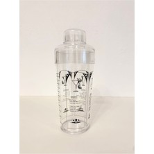 Megaw Plastik Kokteyl Karıştırıcı Shaker