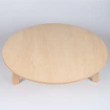 Megaw Tahta Hamur Açma Sofrası 50 cm Katlanır Ayaklı Hamur Tahtası