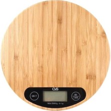 Megaw Bambu Mutfak Tartısı Hassas Terazi Dn 3701