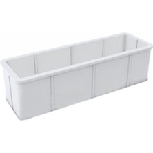 Megaw Blok Tip Plastik Peynir Kalıbı - 1000 G (195X80X70 Mm)