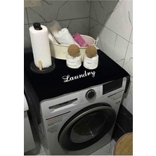 Megaw Lüx Nakışlı Çamaşır Makinesi Örtüsü