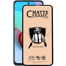Kzy Xiaomi Redmi Redmi 10 Tam Kaplayan Mat Seramik Nano Esnek Ekran Koruyucu Cam