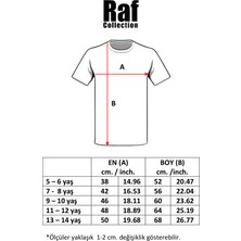 Raf Coll Raf Coll çocuk Siyah Squid Game Ön Dijital Baskılı Tişört