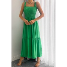 Rengamoda Gipeli Askılı Kat Elbise Dokuma Viskon Kumaş (135CM)