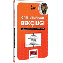 Yargı Yayınevi 2022 Çarşı ve Mahalle Bekçiliği Mülakat Sınavına Hazırlık Kitabı