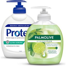 Palmolive - Protex Mutfak & Banyo Sıvı El Sabunu Paketi  300 ml + 300 ml