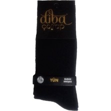 Diba Erkek Kışlık %71 Gerçek Yün Soket  Çorap