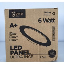 Zmr 6 Watt Ultra Slim 10 Adet Led Spot