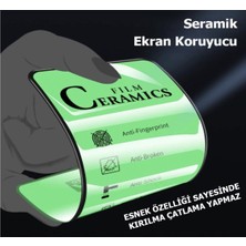 Teknoparkta Samsung  A30 Ekran Koruyucu Seramik Nano Cam Esnek Tam Full Kaplayan Kırılmaz