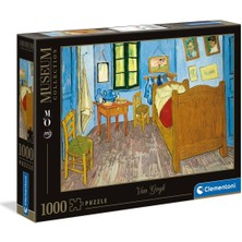 Clementoni 39616 Clementoni, Van Gogh  Arles'de Yatak Odası, 1000 Parça Puzzle