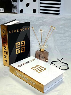 Lovely Book & Book 2'li Set Givenchy Dekoratif Kutu Set Kitap Kutu Set