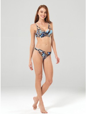 Blackspade Kadın Bikini Alt 8894 - Leopar Baskılı