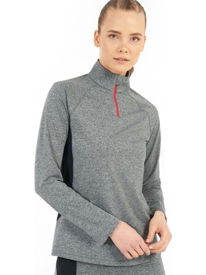 Blackspade Kadın Sweatshirt 70208 - Antrasit