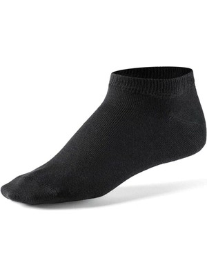 Meguca Socks Meguca Socks siyah Pamuklu Bilek Boy Çorap 10'lu Ekonomik Paket