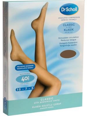 KFDS 2399 Scholl 40 Den.külotlu  Çorabı