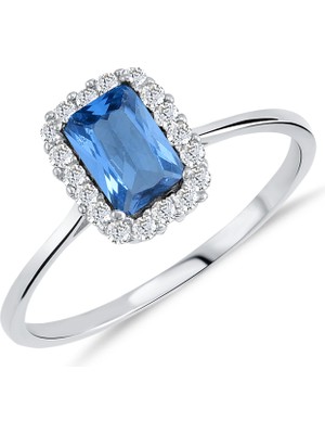 Hepimitu Baget Tektaşlı Altın Fantazi Yüzük YZMA.104.02