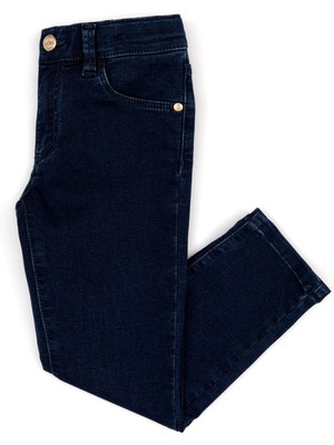 U.S. Polo Assn. Kız Çocuk Koyu Mavi Jean 50249628-DN0023