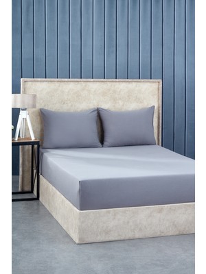 Komfort Home Çift Kişilik Penye Lastikli Çarşaf Seti 140X200 cm