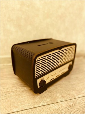 Myk Hediyelik Nostalji Radyo Kumbara Büyük Boy Xxl