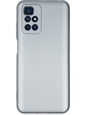 Nevarium Xiaomi Redmi 10 Kılıf Lansman Içi Kadife Nano Silikon - Sky Blue