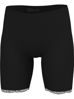 BLACKSPADE 1334 BAYAN PRIVATE PAÇASI DANTELLİ SİYAH KISA TAYT